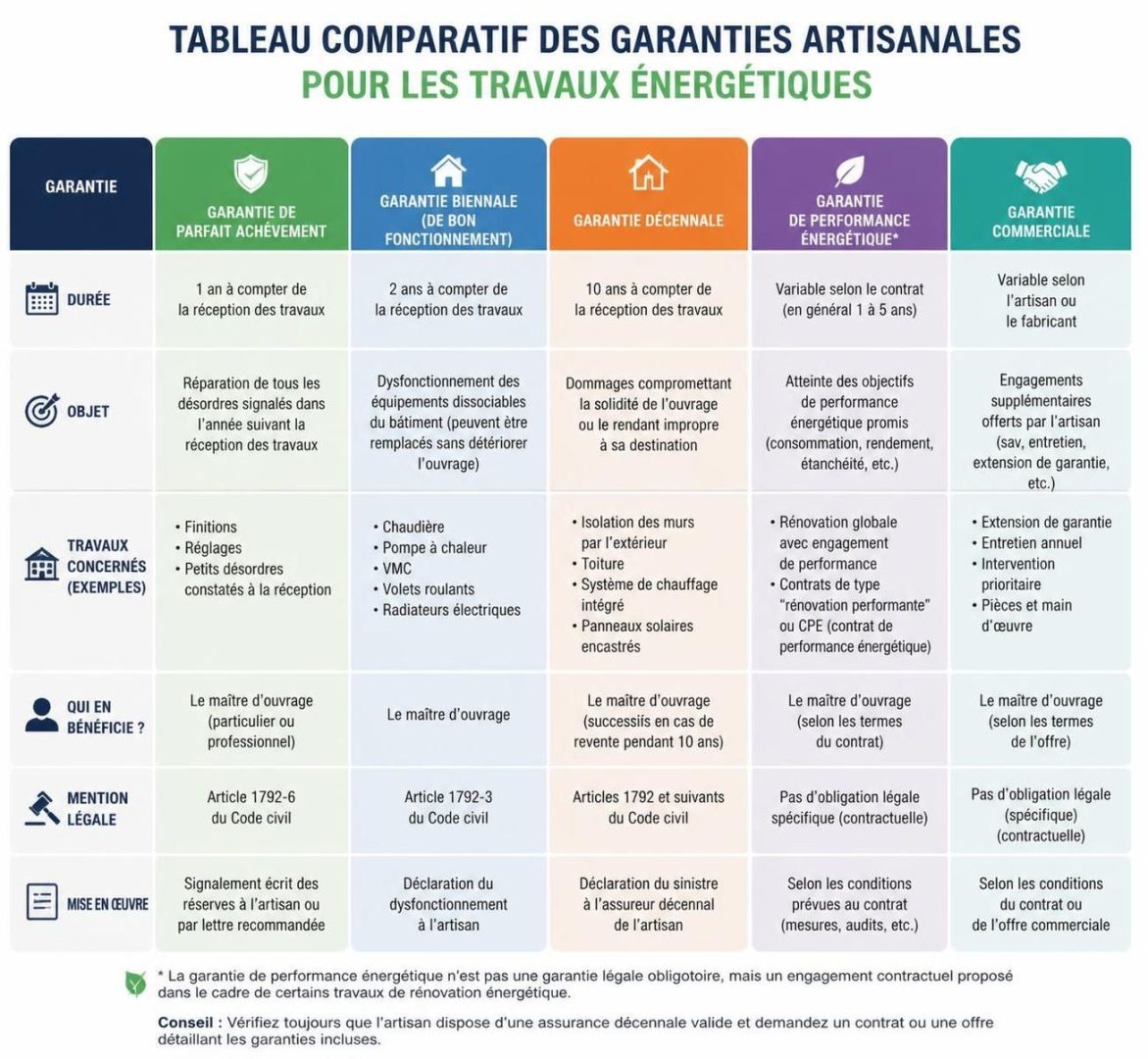 découvrez si un artisan peut garantir la consommation énergétique après la réalisation de travaux et quelles responsabilités il assume concernant les performances énergétiques.