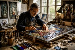découvrez nos conseils pour choisir un artisan qualifié capable de restaurer un vitrail ancien avec soin et respect, afin de préserver son authenticité sans le dénaturer.