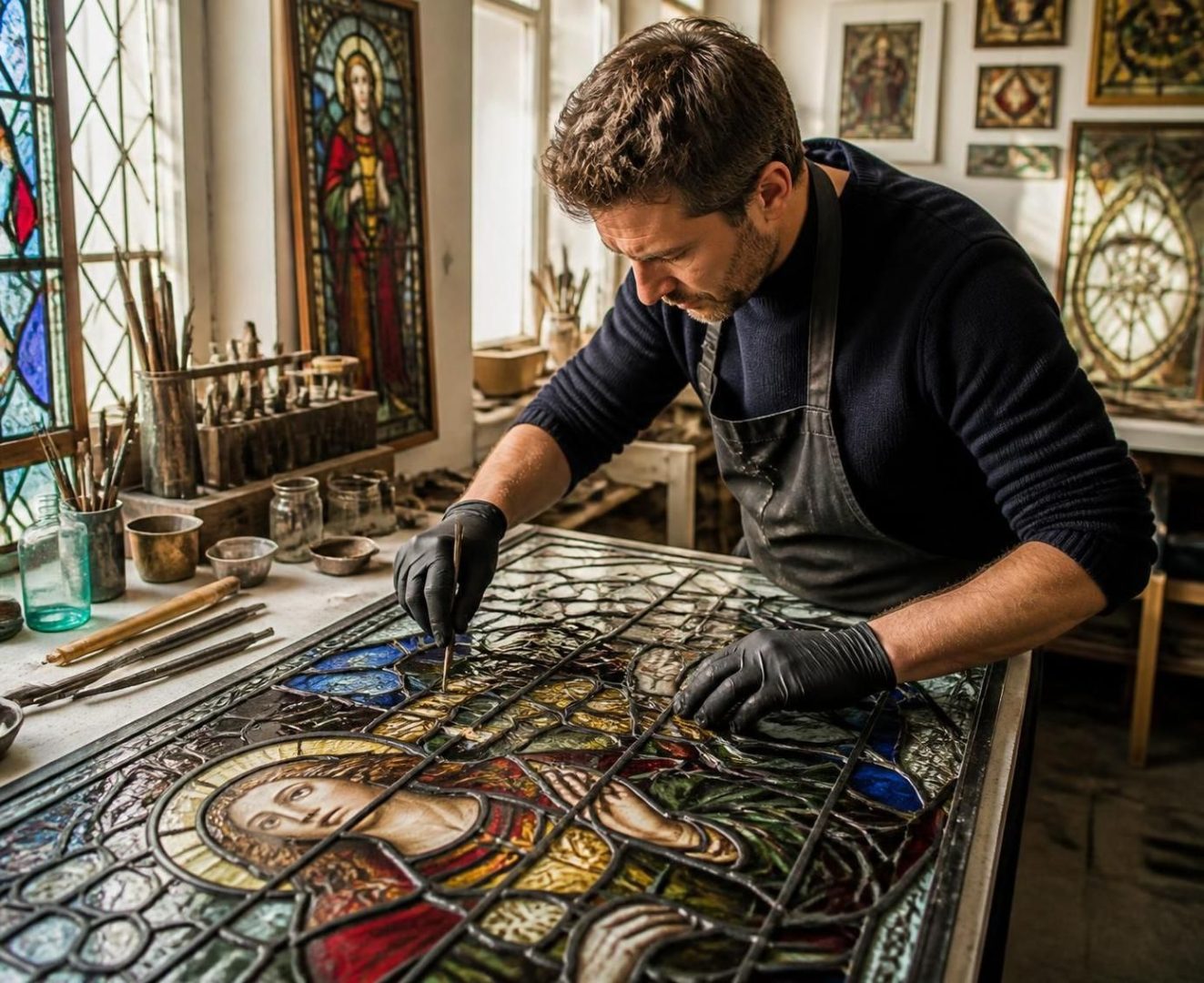 découvrez comment sélectionner un artisan qualifié pour restaurer un vitrail ancien avec soin, en préservant son authenticité et sa beauté d'origine.