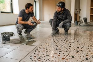 découvrez si un carreleur classique est compétent pour poser un sol en terrazzo coulé sur place, les spécificités de ce matériau et les conseils pour choisir le bon professionnel.
