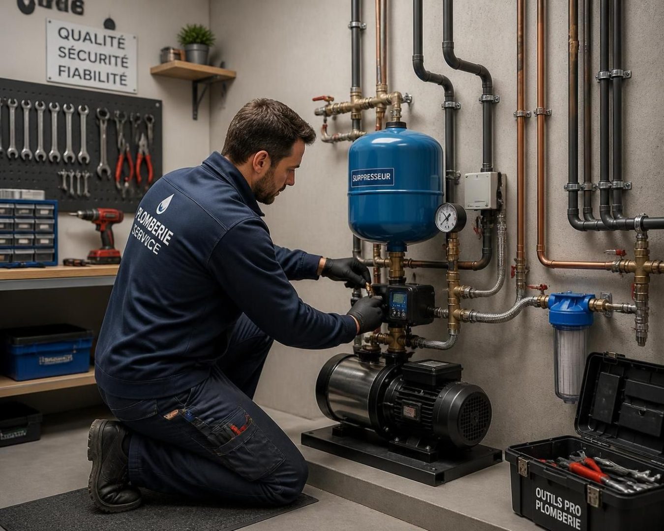 découvrez pourquoi il est important de faire appel à un artisan spécialisé pour l'installation d'un surpresseur sur votre réseau d'eau domestique, afin d'assurer performance et sécurité.