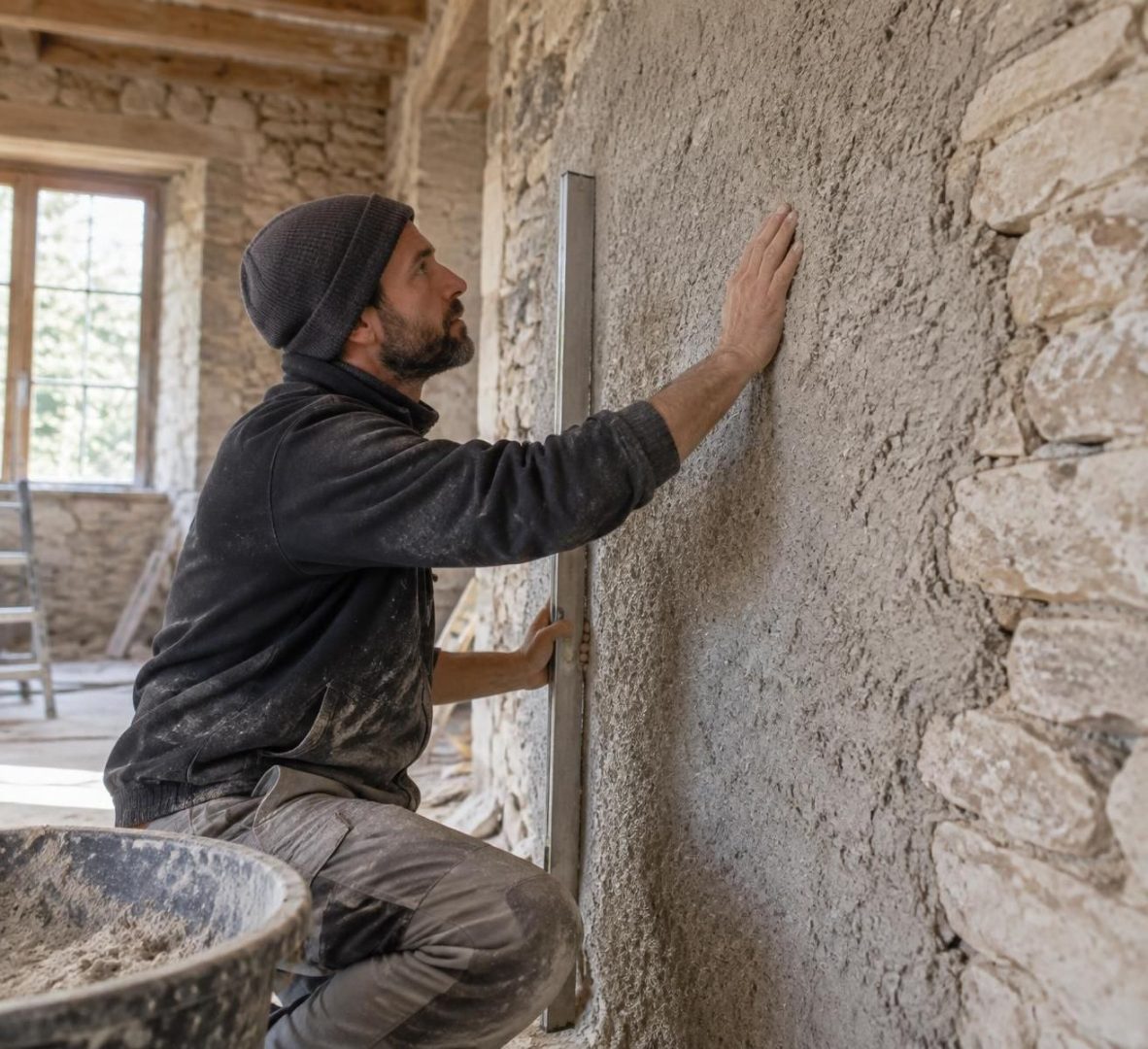 découvrez si un artisan spécialisé est nécessaire pour réussir un enduit chaux-chanvre en rénovation, et les critères pour choisir le bon professionnel.