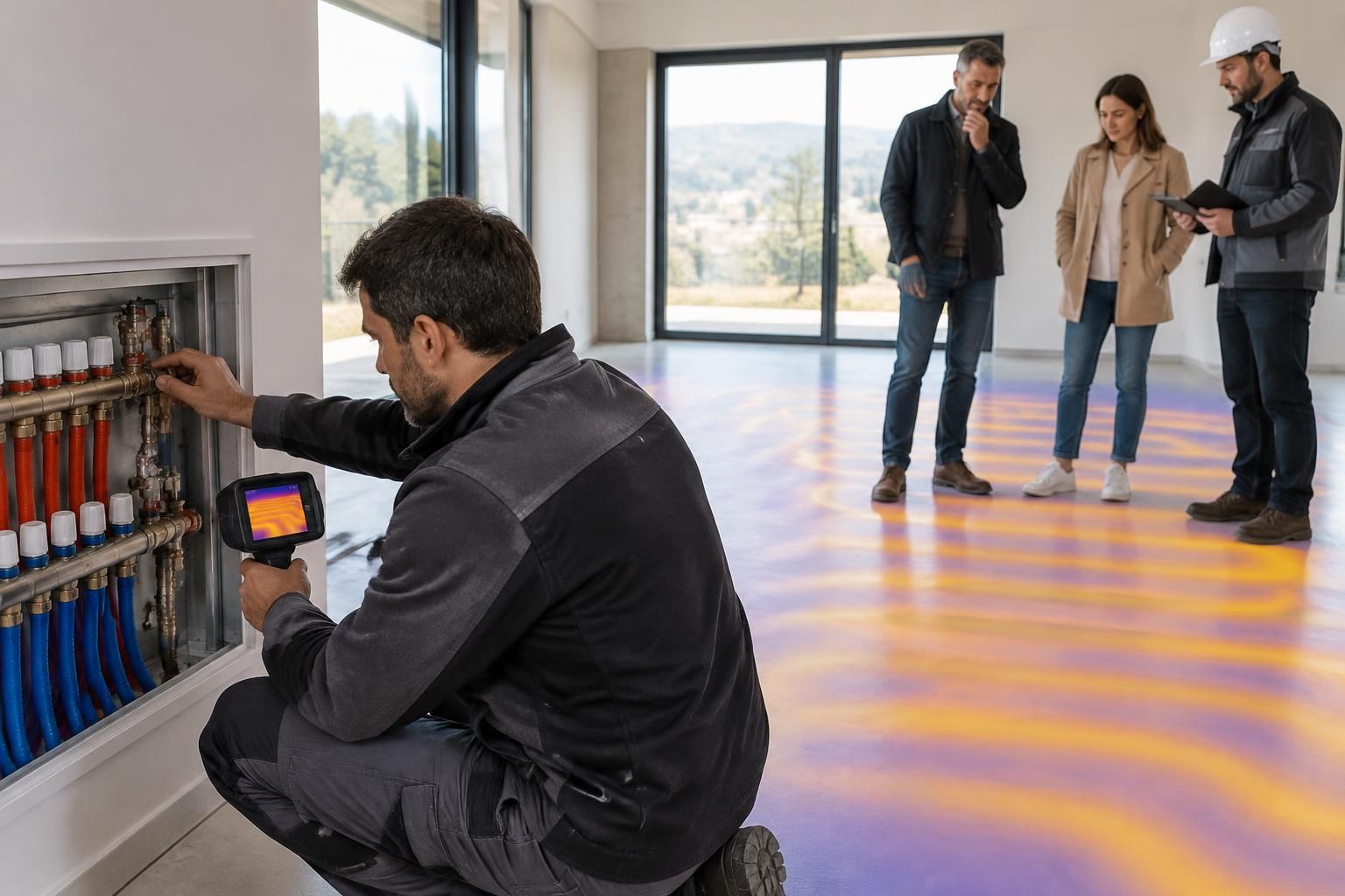 découvrez si une mise en chauffe progressive du plancher chauffant peut être exigée avant la réception des travaux et quelles règles s’appliquent.